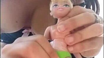 Who knew plastic passion could ignite such submissive silicone desires?