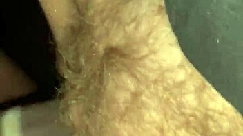 Outdoor Sex Adventure on Car with Black Hairy Hooker Taking Cock in Pussy