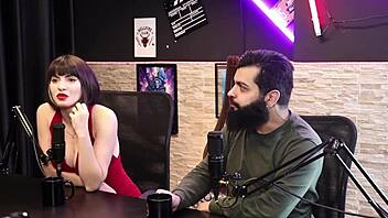 Lady Snow and Lord Kenobi share steamy moments in sensual cast part 5 with blonde and brunette swingers exploring