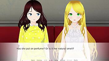 Shaved Lesbian Babes Engage in Passionate Pussy Licking and Muff Diving Session