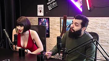 Lady Snow and Lord Kenobi share steamy moments in sensual cast part 5 with blonde and brunette swingers exploring