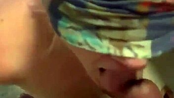 Blindfolded Slut Gags On Huge Black Cock In Amateur Interracial Face Fuck