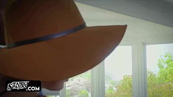 Oh wow, this slender girl gets banged hard by a strict older guy in intense action