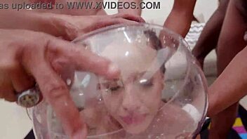 oh wow i uh i watched beautiful brazilian elisa santos take four big cocks with double anal and piss drinking