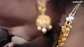 Tamil Housewife Experiences First Intense Armpit Fetish Fucking by Devar with Close-Up Cumshot on Hairy Pussy in Hindi Audio Wedding Scene