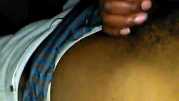 Ebony sis is making passionate love on that big monster cock with blowjobs and riding until he cums. Homemade pov action with this fat amateur girlfriend swallowing every drop.