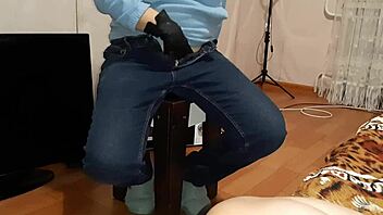 Narrative-Neutral Two young students masturbate pussies opposite each other in dorm with orgasm and cum in pov girlfriend action.