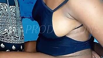 African 18+ Slut Tied Up and Forced to Slobber on Massive BBC