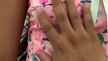 Caressing the Sweet Body of a Beautiful Latina