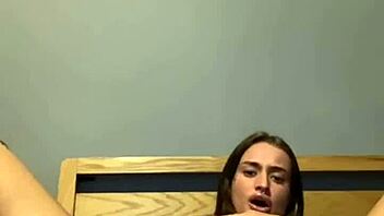 Slutty Goth Teen 18+ Fingers Her Tight Asshole Solo