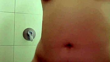 Nicole's Fat Butt and Cute Titties Displayed in Steamy Shower Scene