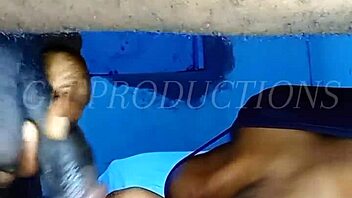 African 18+ Slut Tied Up and Forced to Slobber on Massive BBC