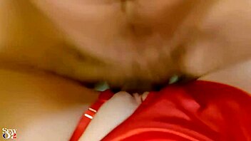 French slut in black tight satin dress red lingerie bra rimjob blowjob multi-position fucking pov