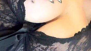 why does this thick pawg latina tease in see-through lingerie while dancing?