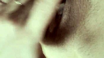 subtle solo play with dildo for her lover