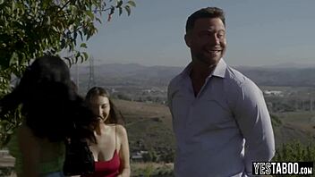 hey, check this out 😏 celebrity guide dives into a wild threesome with two busty asian and latina milfs riding monster cocks 👀