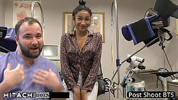 Doctor Tampa Gives Freshman Hitachi Orgasm