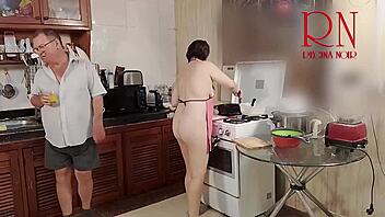 Emotional Morning Chaos In Kitchen Comedy NSFW Story S1 With Teasing And Fun