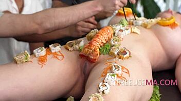 Whoa, cooking up a storm in pants with freeuse chef Suki Sin!