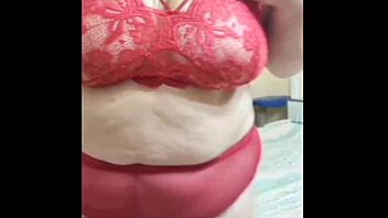 chubby busty wife plays with her curves solo 😏