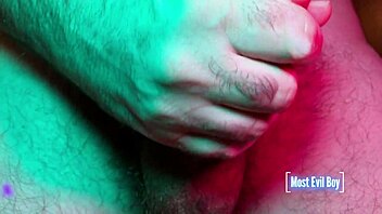 Frontal Cumshot From Close-Up Handjob Masturbation With Monster Cock