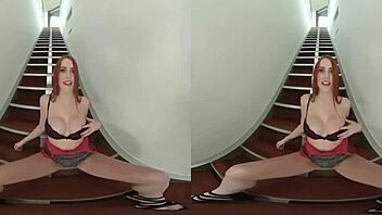 i love being your horny redhead lover in missionary and riding pov, czech vr 413