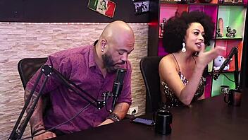 Lady Snow and Lord Kenobi share steamy moments in sensual cast part 5 with blonde and brunette swingers exploring