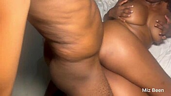 i'm squirting wildly while taking his hard ebony cock deep inside