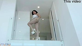 cute colombian teen anora rossi takes jhay killers huge cock in her first interracial anal one on one