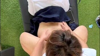 Amateur Japanese girl expects massage but ends up in steamy homemade filming session