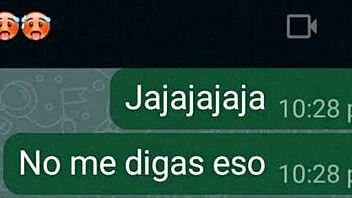 Heating Up My Girlfriend On Whatsapp Ends In Sexy Ass Couple Rides!