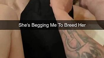 I crave you breeding me deep as ovulating cheating milf wife on snapchat