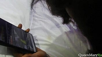 I let a guy fuck me after he caught me naked masturbating to porn on my phone