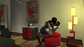 indian girl santu hints at upskirt thrills in skirt during doggystyle pounding