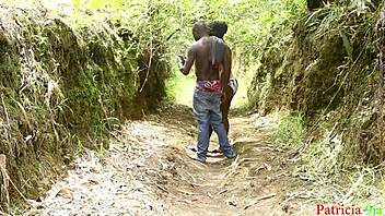 What if this curvy ebony aunt craves rough outdoor doggystyle with a massive BBC, ending in a creamy surprise?