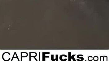 oh man, capri cavanni is playin with her wet pussy and those amazin big tits