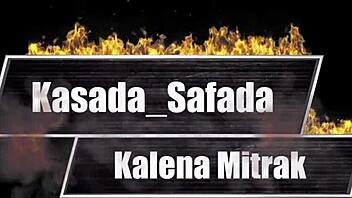 kalena mitrak teases as the girl next door getting all wet and naughty with toys in homemade solo play