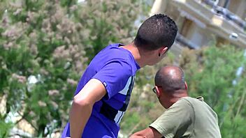 Why settle for fishing when horny guys can dive into outdoor creampie action?