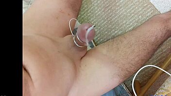 how intense is this bound monster cock estim for handsfree orgasm?