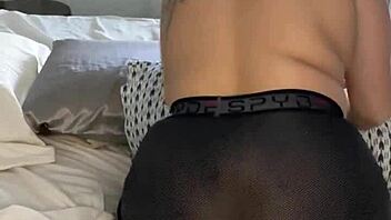 i achieve double orgasms with squirting using my giant dildo for anal and pussy masturbation as a big tit amateur