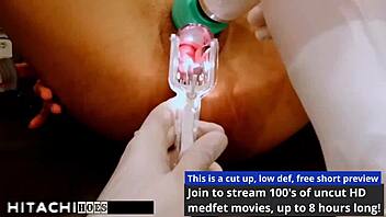 Doctor Tampa Gives Freshman Hitachi Orgasm