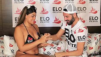 Watch Simone Ryder Accept The Spicy Room's Daring Big Ass Challenges!