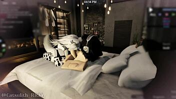 She comes back after a month for more fun sex with a follower in part 1 of 2