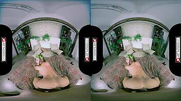 Oh yeah, let's fuck this infamous Dani Jensen dressed as Poison Ivy in hot cosplay action with big cock riding and bent over pounding in cowgirl style.