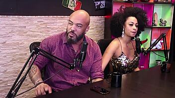 Lady Snow and Lord Kenobi share steamy moments in sensual cast part 5 with blonde and brunette swingers exploring