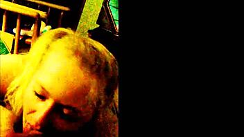 I love how this big tits blonde slut gives amazing blowjobs and handjobs until cumshot