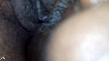 sucking & fingering ebony mature wifes pussy at the rest stop outdoors