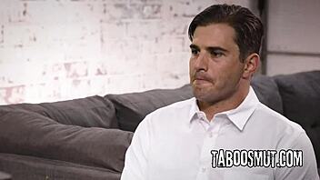 Whitney Wright handles the intense office encounter with the older boss like a pro.