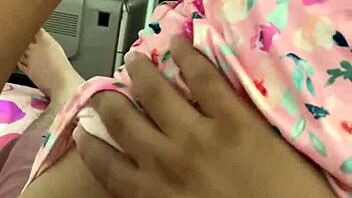 Caressing the Sweet Body of a Beautiful Latina