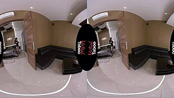 Brunette Babe Strips Clothes Off In Pov View Showing Shaved Pussy Big Tits And Ass In Taboo Style